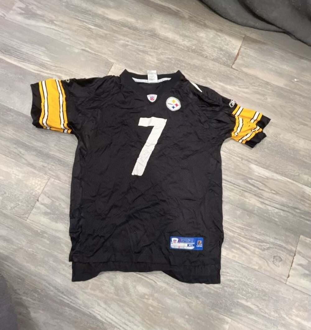 Reebok Pittsburgh Steelers Ben Roethlisberger #7 Jersey Size XL
